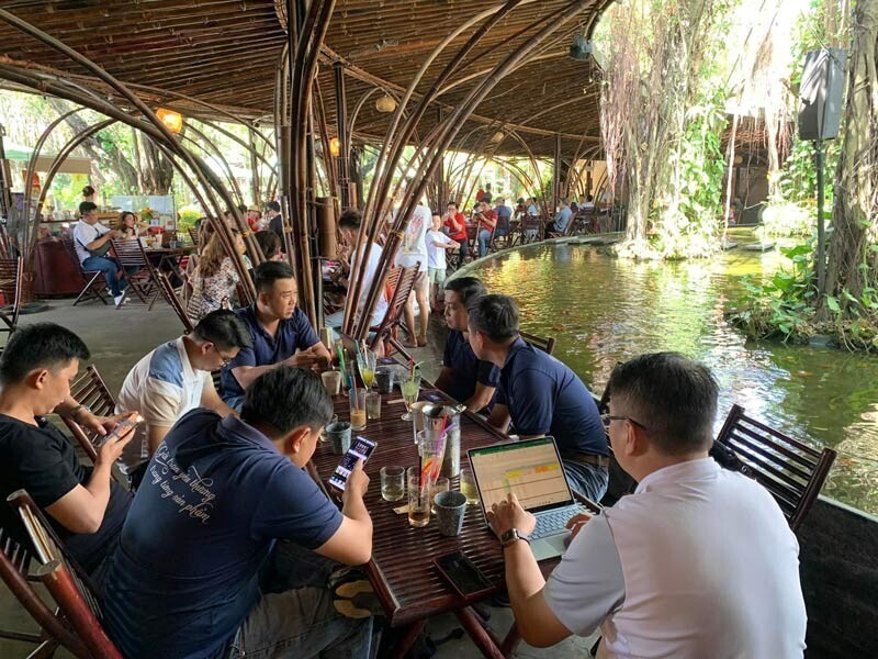 Quán Cafe Gió Và Nước Tại Bình Dương
