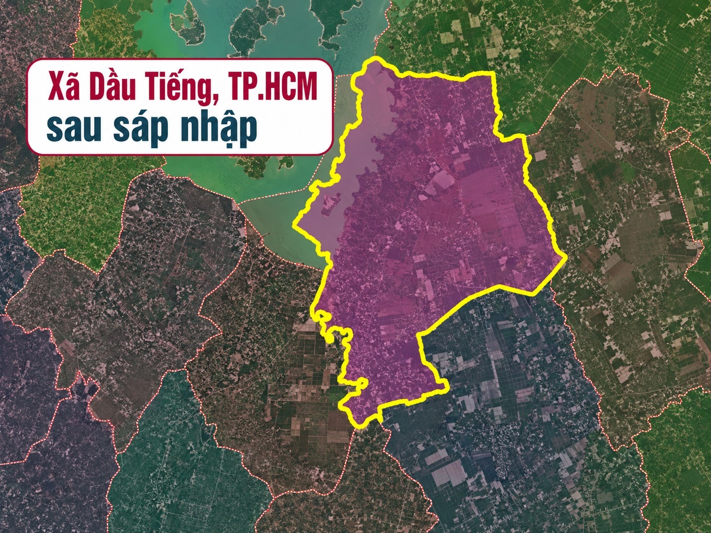 Tổng Quan Về X&atilde; Dầu Tiếng Sau S&aacute;p Nhập