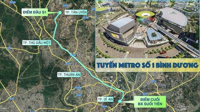 Chi Tiết 2 Tuyến Metro Nối Bình Dương Với TP.HCM Hơn 124.000 Tỷ Đồng